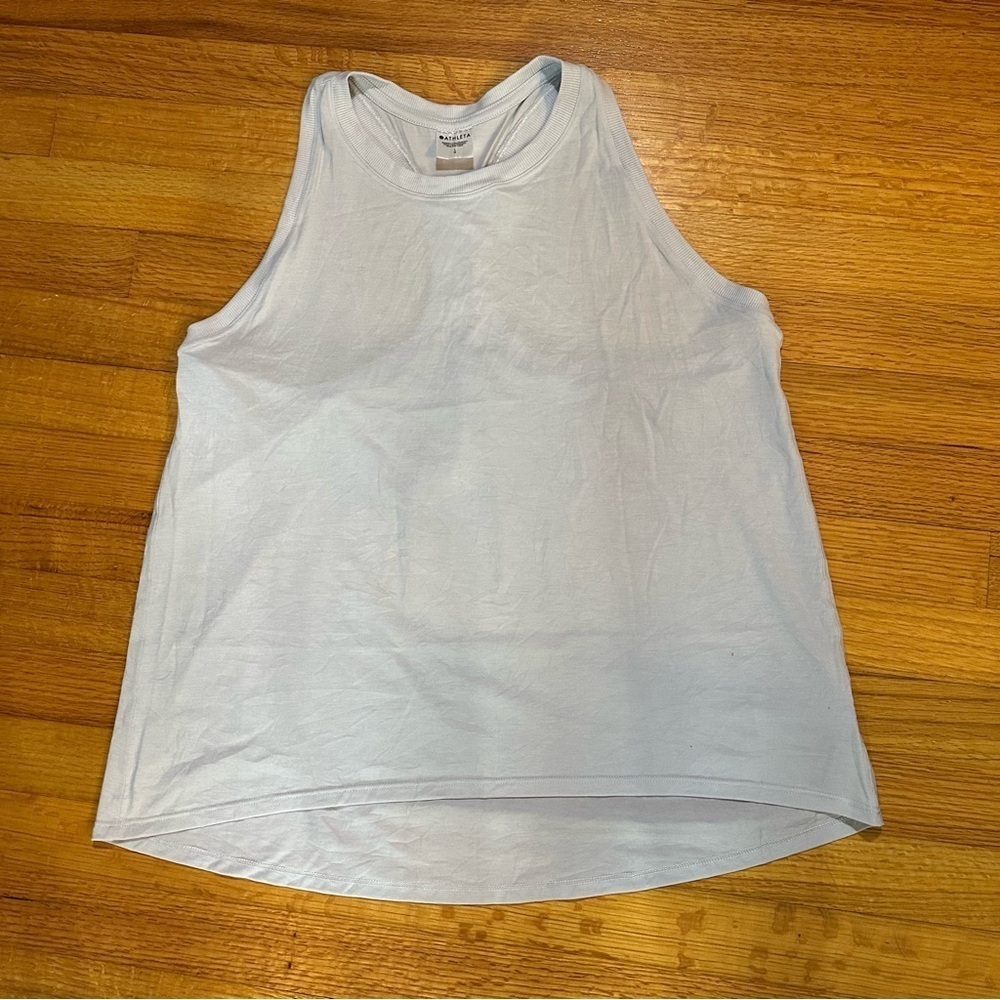 Athleta Women’s Tank Top In light blue Size L (D)4